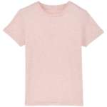 Bio T-Shirt Kids uni einfarbig rosa meliert